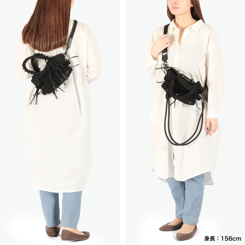 ビューティフルピープル ショルダーバッグ レディース メンズ ブランド 小さめ ミニ beautiful people バッグ ミニショルダー 斜めがけ 肩掛け おしゃれ 大人 日本製 3WAY over engineering shoulder bag 611985