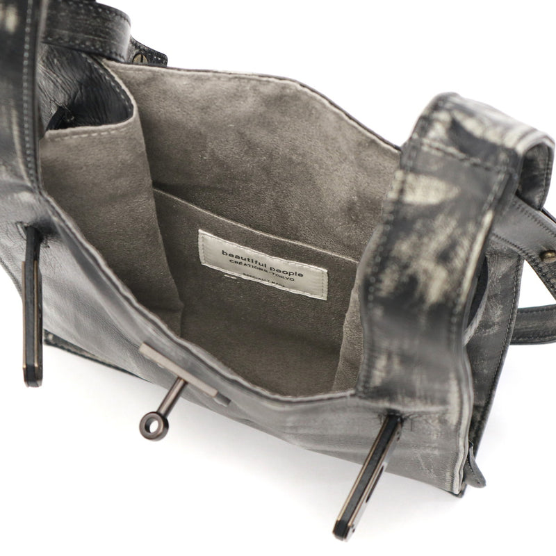 ビューティフルピープル ショルダーバッグ レディース beautiful people 小さめ 斜めがけ ブランド 革 レザー 斜めがけバッグ トート 軽量 マーケットバッグ ミニショルダー 日本製 2WAY vintage market shoulder bag 511954