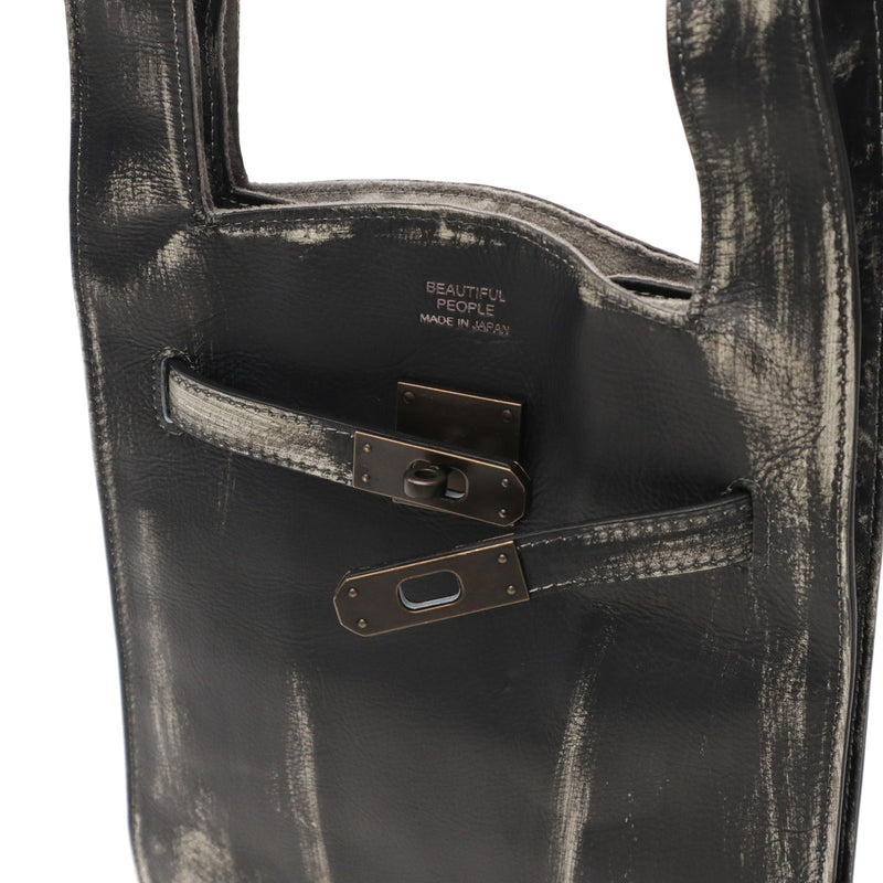 ビューティフルピープル ショルダーバッグ レディース beautiful people 小さめ 斜めがけ ブランド 革 レザー 斜めがけバッグ トート 軽量 マーケットバッグ ミニショルダー 日本製 2WAY vintage market shoulder bag 511954