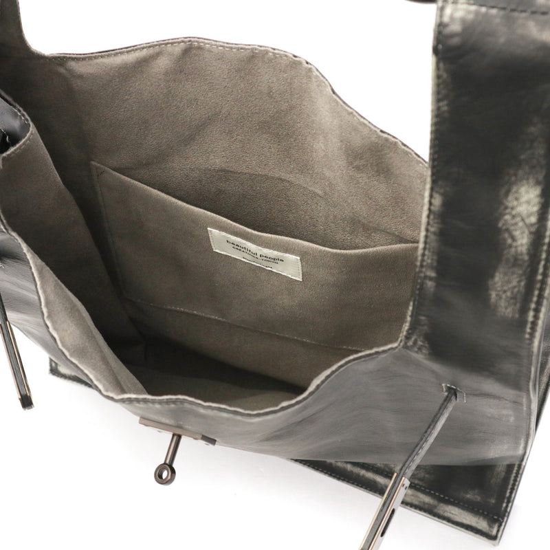 ビューティフルピープル トートバッグ レディース beautiful people バッグ ブランド 革 本革 牛革 レザー 軽量 軽い 縦型 トート おしゃれ 大人 ビンテージ風 日本製 A4 vintage xlarge bag 511956