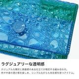 ビューティフルピープル コインケース かわいい 小銭入れ レディース beautiful people 小銭 財布 おしゃれ 小さめ 型押し クリア 透け感 PVC カード 日本製 nothing to hide vinyl card coin case 512000