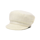 CA4LA 帽子 レディース メンズ 秋冬 秋 冬 カシラ おしゃれ ブランド マリンキャップ セーラーキャップ ツイード UVカット 紫外線対策 洗える シンプル かわいい カジュアル 日本製 MARINES TWEED 3 COH00025