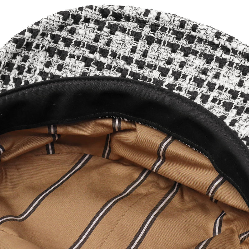 CA4LA 帽子 レディース メンズ 秋冬 秋 冬 カシラ おしゃれ ブランド マリンキャップ セーラーキャップ ツイード UVカット 紫外線対策 洗える シンプル かわいい カジュアル 日本製 MARINES TWEED 3 COH00025