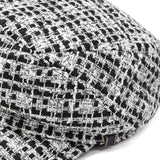 CA4LA 帽子 レディース メンズ 秋冬 秋 冬 カシラ おしゃれ ブランド マリンキャップ セーラーキャップ ツイード UVカット 紫外線対策 洗える シンプル かわいい カジュアル 日本製 MARINES TWEED 3 COH00025