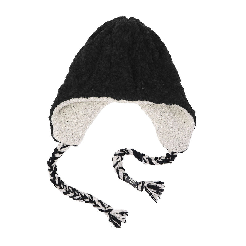 CA4LA ニット帽 レディース メンズ 耳あて 帽子 秋冬 冬 防寒 カシラ ブランド おしゃれ ゆったり ニット ワッチ リバーシブル エクストラファインウール 耳 イヤーフラップ 日本製 MOLE FLAP WATCH RV DOU02041