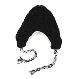 CA4LA ニット帽 レディース メンズ 耳あて 帽子 秋冬 冬 防寒 カシラ ブランド おしゃれ ゆったり ニット ワッチ リバーシブル エクストラファインウール 耳 イヤーフラップ 日本製 MOLE FLAP WATCH RV DOU02041