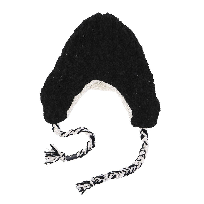 CA4LA ニット帽 レディース メンズ 耳あて 帽子 秋冬 冬 防寒 カシラ ブランド おしゃれ ゆったり ニット ワッチ リバーシブル エクストラファインウール 耳 イヤーフラップ 日本製 MOLE FLAP WATCH RV DOU02041