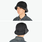 CA4LA ハット メンズ レディース 秋冬 カシラ 帽子 ブランド フライトキャップ 耳当て付き リバーシブル 耳あて シンプル カジュアル 防寒 撥水 キルティング ボア キルト 大人 日本製 HK FLAP JET HAT RV DOU02044