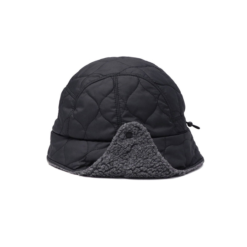 CA4LA ハット メンズ レディース 秋冬 カシラ 帽子 ブランド フライトキャップ 耳当て付き リバーシブル 耳あて シンプル カジュアル 防寒 撥水 キルティング ボア キルト 大人 日本製 HK FLAP JET HAT RV DOU02044