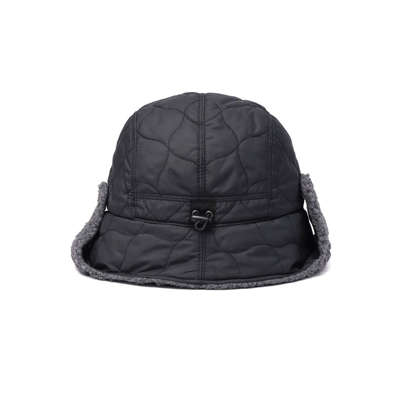 CA4LA ハット メンズ レディース 秋冬 カシラ 帽子 ブランド フライトキャップ 耳当て付き リバーシブル 耳あて シンプル カジュアル 防寒 撥水 キルティング ボア キルト 大人 日本製 HK FLAP JET HAT RV DOU02044