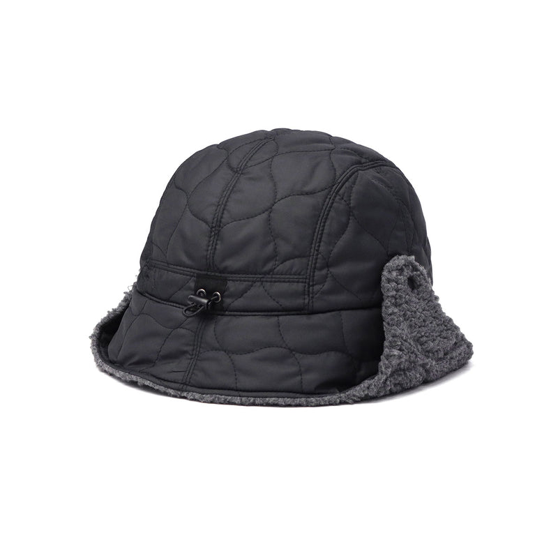 CA4LA ハット メンズ レディース 秋冬 カシラ 帽子 ブランド フライトキャップ 耳当て付き リバーシブル 耳あて シンプル カジュアル 防寒 撥水 キルティング ボア キルト 大人 日本製 HK FLAP JET HAT RV DOU02044