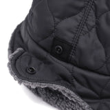 CA4LA ハット メンズ レディース 秋冬 カシラ 帽子 ブランド フライトキャップ 耳当て付き リバーシブル 耳あて シンプル カジュアル 防寒 撥水 キルティング ボア キルト 大人 日本製 HK FLAP JET HAT RV DOU02044