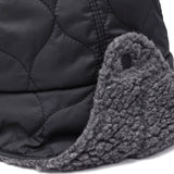 CA4LA ハット メンズ レディース 秋冬 カシラ 帽子 ブランド フライトキャップ 耳当て付き リバーシブル 耳あて シンプル カジュアル 防寒 撥水 キルティング ボア キルト 大人 日本製 HK FLAP JET HAT RV DOU02044