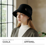 CA4LA ハット レディース 秋冬 秋 冬 カシラ 帽子 深め おしゃれ ブランド クロッシェ ウール フェルト ダウンブリム 長め リボン 上品 ワンポイント きれいめ かわいい クラシカル 日本製 CAMILA6 KTZ02648