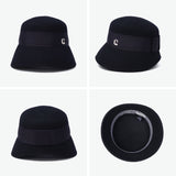 CA4LA ハット レディース 秋冬 秋 冬 カシラ 帽子 深め おしゃれ ブランド クロッシェ ウール フェルト ダウンブリム 長め リボン 上品 ワンポイント きれいめ かわいい クラシカル 日本製 CAMILA6 KTZ02648