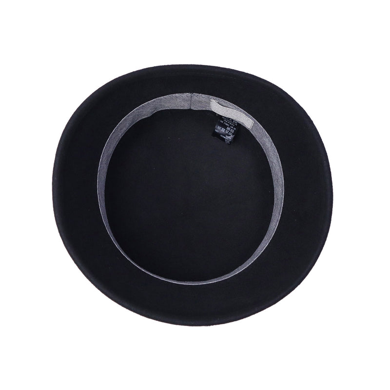 CA4LA ハット レディース 秋冬 秋 冬 カシラ 帽子 深め おしゃれ ブランド クロッシェ ウール フェルト ダウンブリム 長め リボン 上品 ワンポイント きれいめ かわいい クラシカル 日本製 CAMILA6 KTZ02648