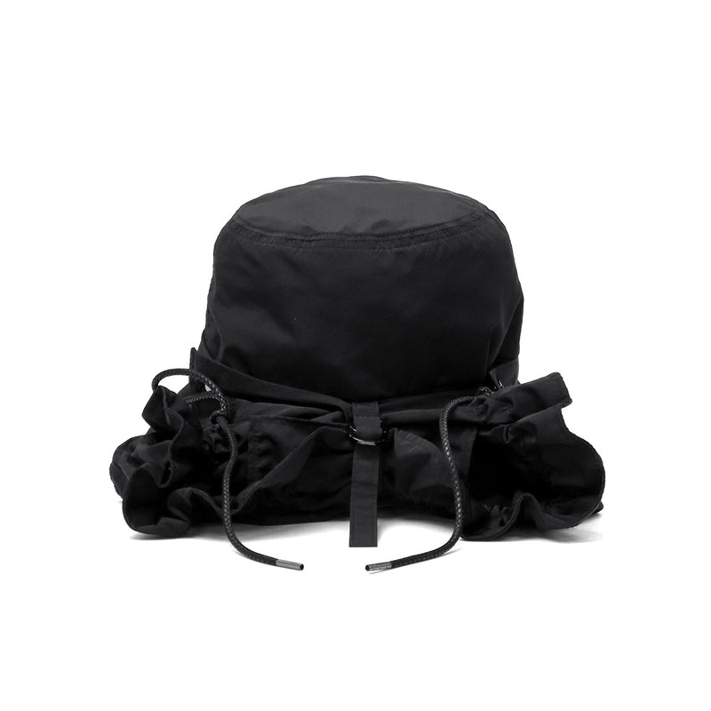 CA4LA 帽子 ハット レディース つば広 洗濯機 カシラ ブランド おしゃれ UVカット 遮光 遮熱 撥水 防風 日よけ 日本製 秋 冬 可愛い リボン 手洗い 洗濯可 ポケッタブル フード ナイロン CLARISSE SHK01256