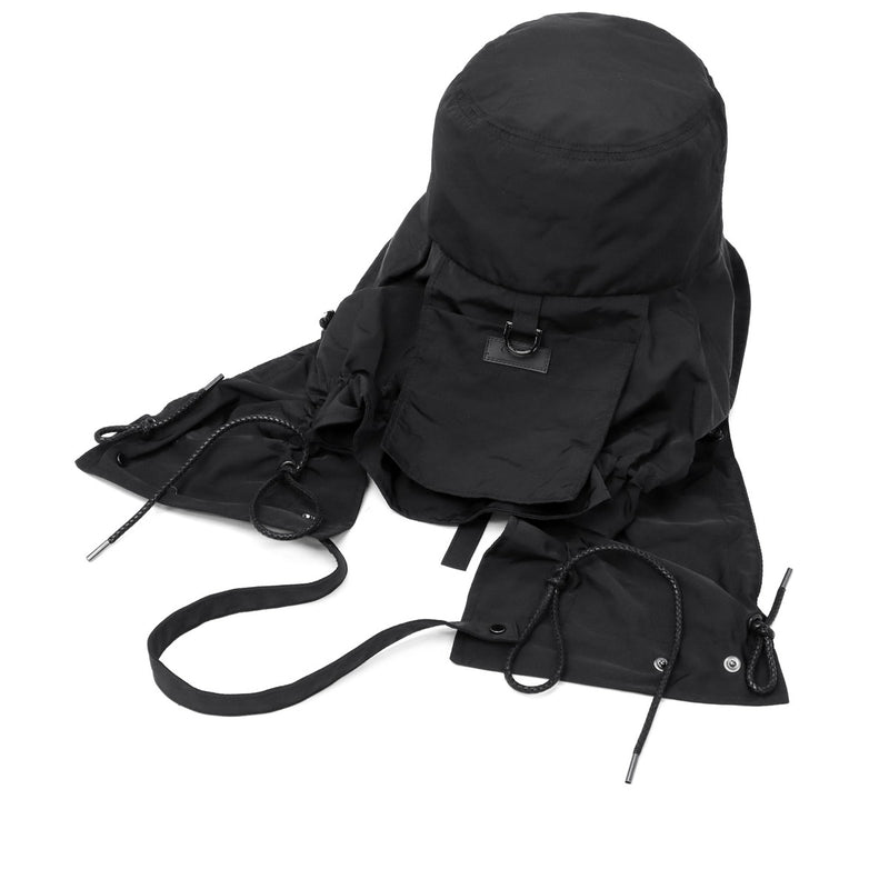 CA4LA 帽子 ハット レディース つば広 洗濯機 カシラ ブランド おしゃれ UVカット 遮光 遮熱 撥水 防風 日よけ 日本製 秋 冬 可愛い リボン 手洗い 洗濯可 ポケッタブル フード ナイロン CLARISSE SHK01256