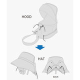 CA4LA 帽子 ハット レディース つば広 洗濯機 カシラ ブランド おしゃれ UVカット 遮光 遮熱 撥水 防風 日よけ 日本製 秋 冬 可愛い リボン 手洗い 洗濯可 ポケッタブル フード ナイロン CLARISSE SHK01256