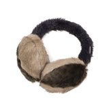 CA4LA イヤーマフ 耳当て 防寒 大人 レディース コンパクト 秋冬 秋 冬 カシラ おしゃれ イヤマフ ブランド 可愛い もこもこ 暖かい ツートン バイカラー ヒョウ柄 フェイクファー 日本製 NAGI 5 SHK01263