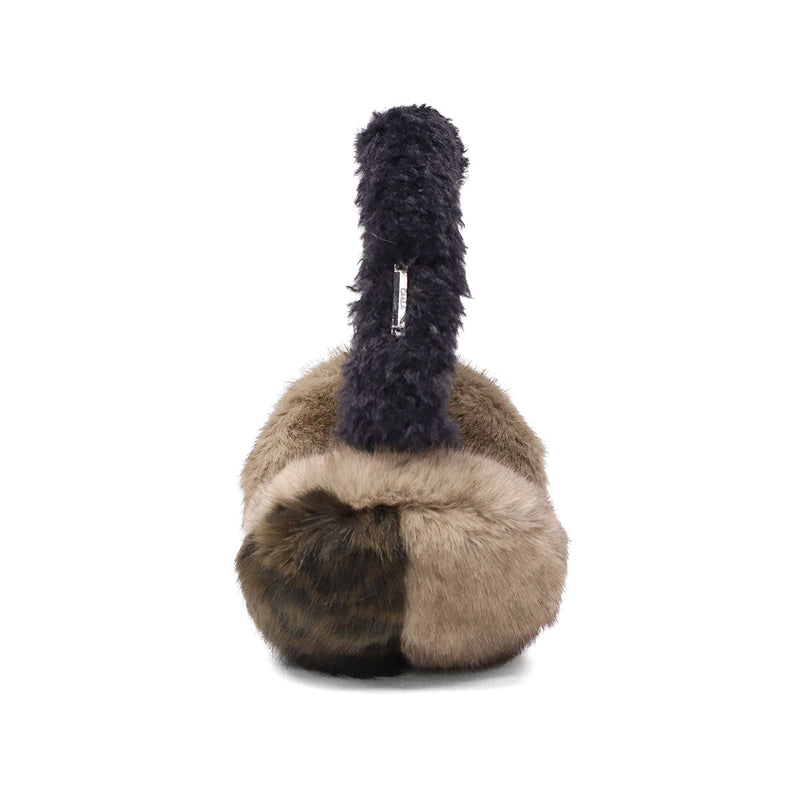 CA4LA イヤーマフ 耳当て 防寒 大人 レディース コンパクト 秋冬 秋 冬 カシラ おしゃれ イヤマフ ブランド 可愛い もこもこ 暖かい ツートン バイカラー ヒョウ柄 フェイクファー 日本製 NAGI 5 SHK01263