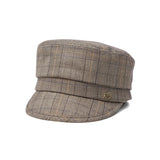 CA4LA 帽子 キャスケット レディース 秋冬 秋 冬 カシラ おしゃれ ブランド 大きめサイズ ハンチング 大人 手洗い 洗濯機 洗濯可 UVカット 日本製 チェック ウール混 可愛い シンプル キャップ MAT PATTERN TAM02718