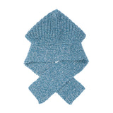 CA4LA ニット帽 フード マフラー付きフード レディース メンズ カシラ 帽子 マフラー付き帽子 フードマフラー おしゃれ かわいい マフラー 防寒 一体型 フーディー 缶バッジ付き 日本製 SLOVIA TKU00420