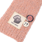 CA4LA ニット帽 フード マフラー付きフード レディース メンズ カシラ 帽子 マフラー付き帽子 フードマフラー おしゃれ かわいい マフラー 防寒 一体型 フーディー 缶バッジ付き 日本製 SLOVIA TKU00420