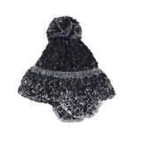 CA4LA ニット帽 レディース メンズ カシラ 帽子 耳あて 秋冬 おしゃれ かわいい ポンポン ブランド 防寒 耳付きニット ミックスカラー カラフル ふわふわ 日本製 STRAWBERRY TREE 7 TKU00438