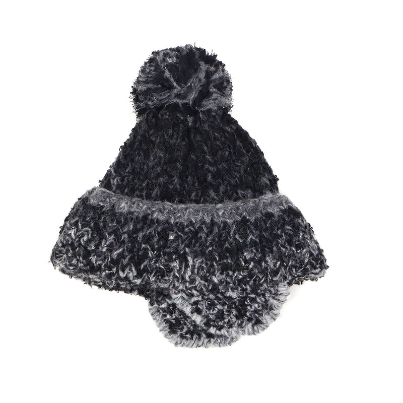 CA4LA ニット帽 レディース メンズ カシラ 帽子 耳あて 秋冬 おしゃれ かわいい ポンポン ブランド 防寒 耳付きニット ミックスカラー カラフル ふわふわ 日本製 STRAWBERRY TREE 7 TKU00438