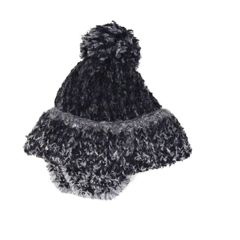 CA4LA ニット帽 レディース メンズ カシラ 帽子 耳あて 秋冬 おしゃれ かわいい ポンポン ブランド 防寒 耳付きニット ミックスカラー カラフル ふわふわ 日本製 STRAWBERRY TREE 7 TKU00438