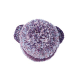 CA4LA ニット帽 レディース メンズ カシラ 帽子 耳あて 秋冬 おしゃれ かわいい ポンポン ブランド 防寒 耳付きニット ミックスカラー カラフル ふわふわ 日本製 STRAWBERRY TREE 7 TKU00438