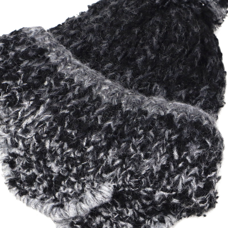 CA4LA ニット帽 レディース メンズ カシラ 帽子 耳あて 秋冬 おしゃれ かわいい ポンポン ブランド 防寒 耳付きニット ミックスカラー カラフル ふわふわ 日本製 STRAWBERRY TREE 7 TKU00438