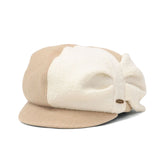 CA4LA キャスケット レディース 帽子 カシラ ブランド 女性 おしゃれ ハンチング かわいい 秋冬 秋 冬 ウール混 可愛い シンプル キャップ つば UVカット 紫外線対策 サイズ調節 日本製 HK NOELLE TOZ00106