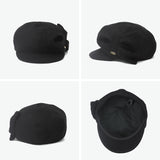 CA4LA キャスケット レディース 帽子 カシラ ブランド 女性 おしゃれ ハンチング かわいい 秋冬 秋 冬 ウール混 可愛い シンプル キャップ つば UVカット 紫外線対策 サイズ調節 日本製 HK NOELLE TOZ00106