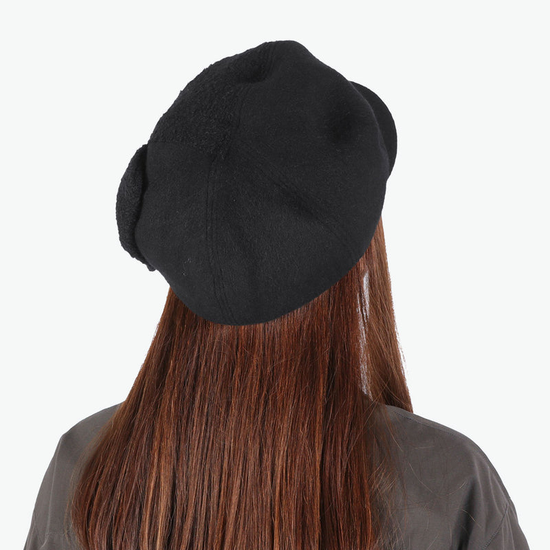 CA4LA キャスケット レディース 帽子 カシラ ブランド 女性 おしゃれ ハンチング かわいい 秋冬 秋 冬 ウール混 可愛い シンプル キャップ つば UVカット 紫外線対策 サイズ調節 日本製 HK NOELLE TOZ00106