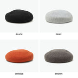 CA4LA ベレー帽 メンズ レディース 大きめ カシラ 帽子 おしゃれ シンプル かわいい ベレー ウール 秋冬 秋 冬 ベーシック 大人 ゆったり シルエット 深め 大きい ユニセックス 日本製 DANNY TOZ00128