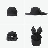 CA4LA キャップ レディース 帽子 カシラ ブランド 女性 可愛い おしゃれ ベースボールキャップ 6枚パネル リボン付き かわいい シンプル キャップ つば UVカット 紫外線対策 洗濯可 日本製 HILDA 4 TOZ00129