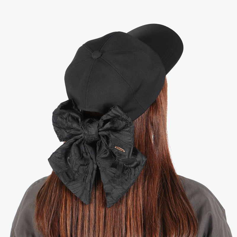 CA4LA キャップ レディース 帽子 カシラ ブランド 女性 可愛い おしゃれ ベースボールキャップ 6枚パネル リボン付き かわいい シンプル キャップ つば UVカット 紫外線対策 洗濯可 日本製 HILDA 4 TOZ00129