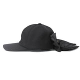 CA4LA キャップ レディース 帽子 カシラ ブランド 女性 可愛い おしゃれ ベースボールキャップ 6枚パネル リボン付き かわいい シンプル キャップ つば UVカット 紫外線対策 洗濯可 日本製 HILDA 4 TOZ00129