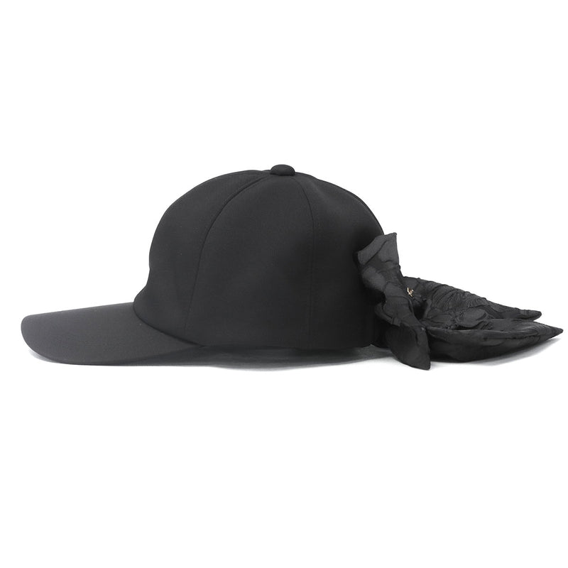 CA4LA キャップ レディース 帽子 カシラ ブランド 女性 可愛い おしゃれ ベースボールキャップ 6枚パネル リボン付き かわいい シンプル キャップ つば UVカット 紫外線対策 洗濯可 日本製 HILDA 4 TOZ00129