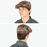 CA4LA ハンチング メンズ レディース カシラ 帽子 ハンチング帽 チェック 柄 総柄 秋冬 ウール マラリウス社 英国 保温 通気性 カジュアル おしゃれ 上品 大人 軽量 ユニセックス 日本製 CHECK HUN AW4 ZKN02595
