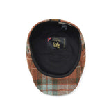 CA4LA ハンチング メンズ レディース カシラ 帽子 ハンチング帽 チェック 柄 総柄 秋冬 ウール マラリウス社 英国 保温 通気性 カジュアル おしゃれ 上品 大人 軽量 ユニセックス 日本製 CHECK HUN AW4 ZKN02595
