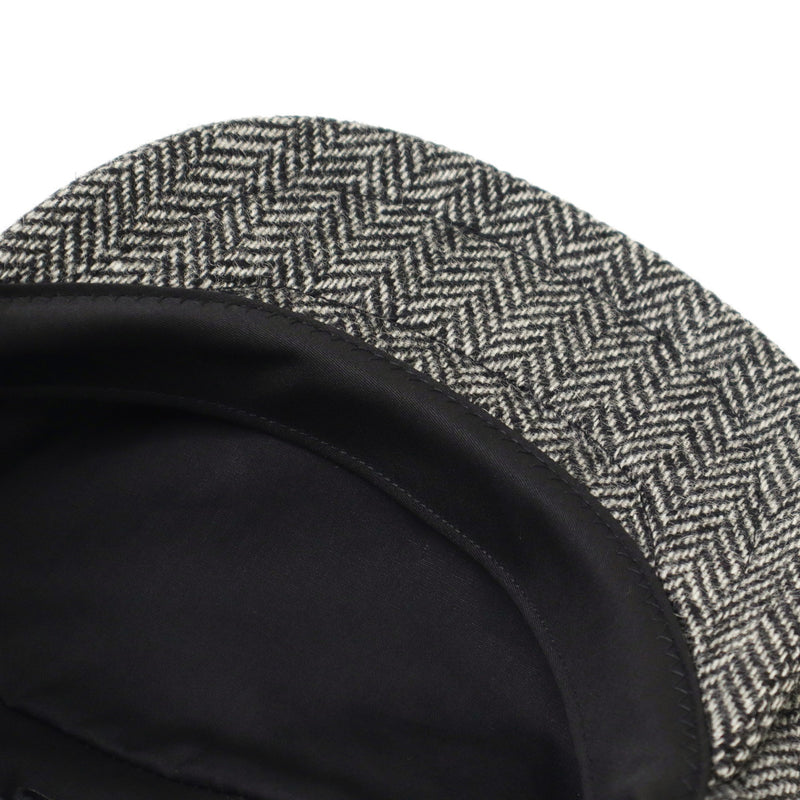 CA4LA ハンチング メンズ レディース カシラ 帽子 ハンチング帽 チェック 柄 総柄 秋冬 ウール マラリウス社 英国 保温 通気性 カジュアル おしゃれ 上品 大人 軽量 ユニセックス 日本製 CHECK HUN AW4 ZKN02595