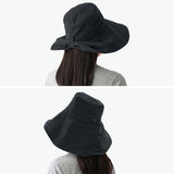 CA4LA ハット 帽子 レディース カシラ つば広 UV 大きい 大きめ 紫外線対策 日除け対策 夏 遮熱 洗える 2WAY ワイドブリムハット 女性 大人 おしゃれ 日本製 CASHE UV＆WASH 5 TKU00471