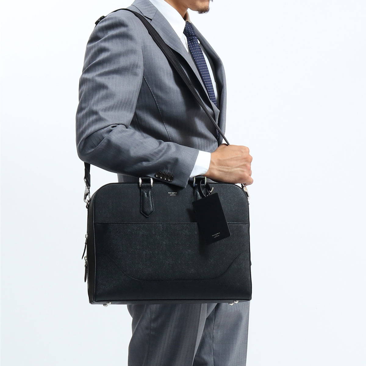 ペッレモルビダ キャピターノ ブリーフケース PELLE MORBIDA Capitano