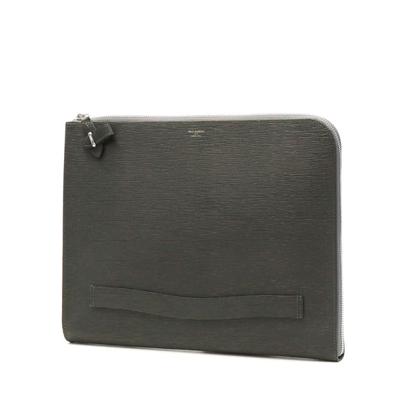 PELLE MORBIDA Perre Morbida Clutch Bag Moldida Capitano Capitano Bag Business A4 Leather Genuine Leather Men's CA204