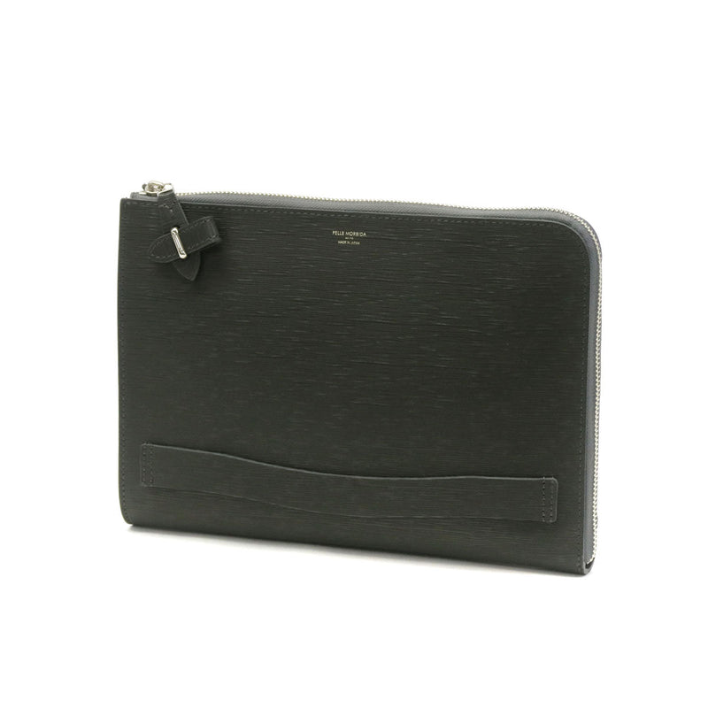 PELLE MORBIDA Perre Morbida Clutch Bag Morbida Capitano Capitano Bag Business B5 Leather Genuine Leather Men's CA205