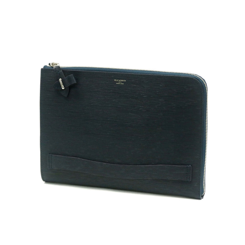 PELLE MORBIDA Clutch Bag Morbida Capitano Capitano Bag Business B5 Leather Kulit Asli Lelaki CA205