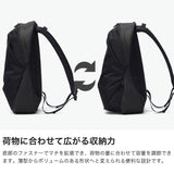 CAMPER リュック メンズ レディース 拡張機能 カンペール ブランド シック 通勤 通学 軽い 旅行 PC収納 13inch スポーティ きれいめ シンプル ジップ開閉 バックパック デイパック B4 Dermar デルマー 5134040